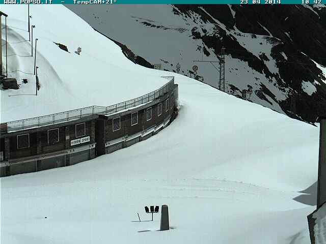 stelvio webcam 23 april 2014